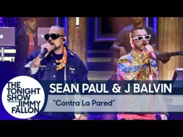 Sean Paul & J Balvin Perform “contra La Pared” Live On The Tonight Show